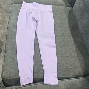 Set Active lavender leggings size small